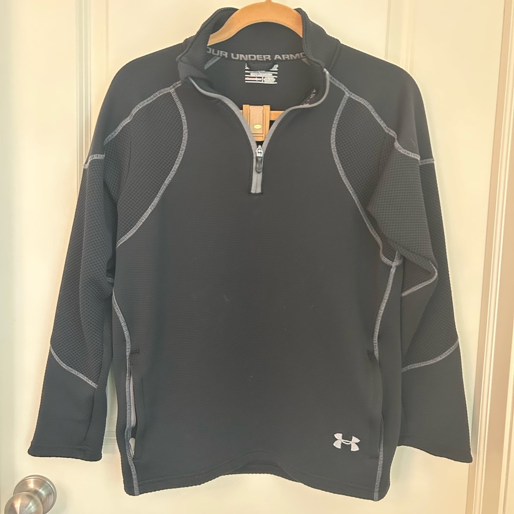Under Armour Black Performance Jacket with Moisture-Wicking Fabric
